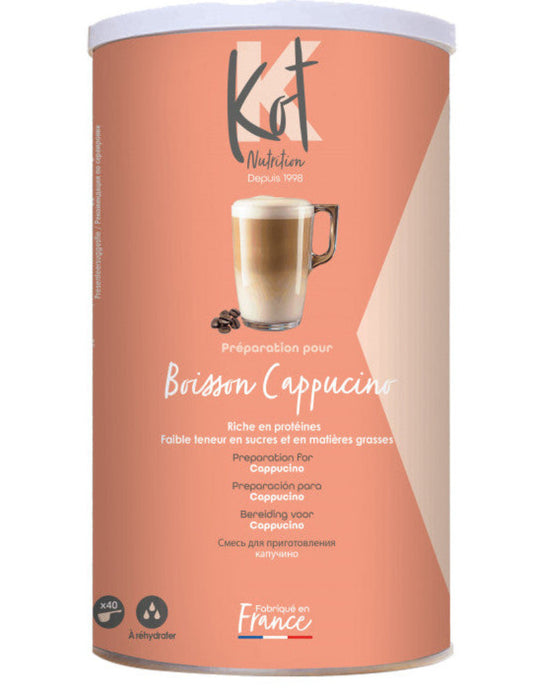 Kot Cappuccino, boisson hyperprotéinée