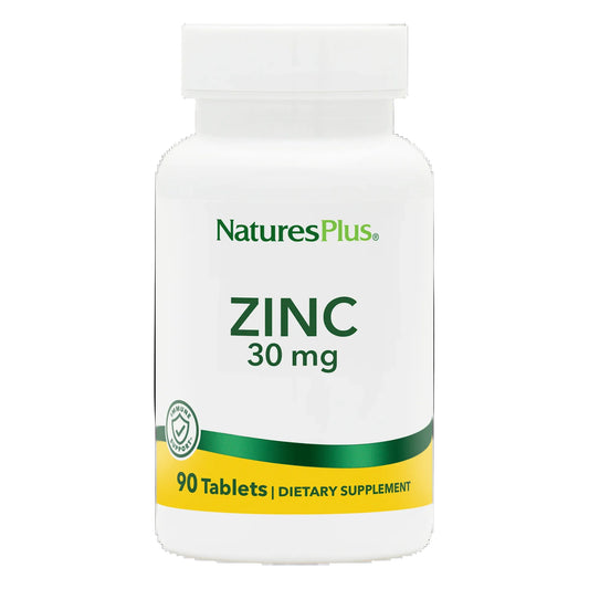 NaturesPlus, Zinc, 30 mg, 90 comprimés
