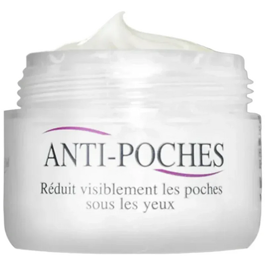 Crème anti-poches yeux Claude Bell, soin naturel Alazina pour réduire les poches sous les yeux