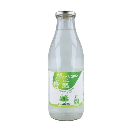 Biovitam JUS D’ALOE VERA Barbadensis miller feuille entière 100 cl