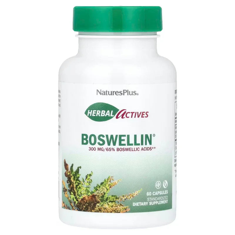Complément alimentaire Boswellin Natures Plus, 60 capsules, extrait de boswellia chez Alazina