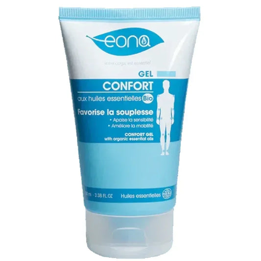 Tube de Gel Confort Eona 100 ml, huiles essentielles bio, mobilité, Alazina boutique