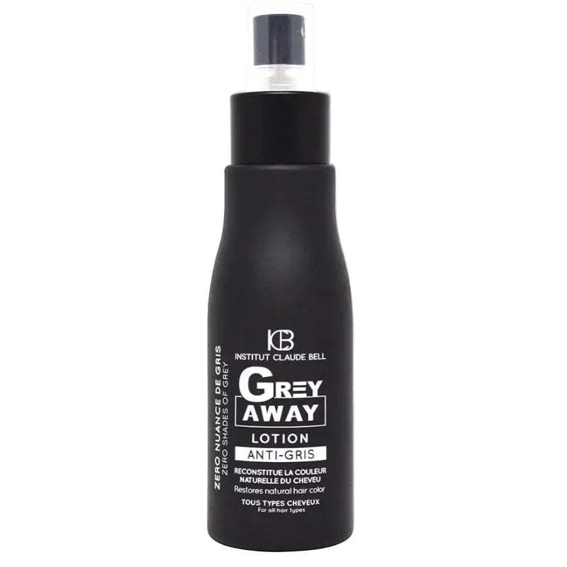 Lotion anti-gris Grey Away Institut Claude Bell spray, soin capillaire Alazina