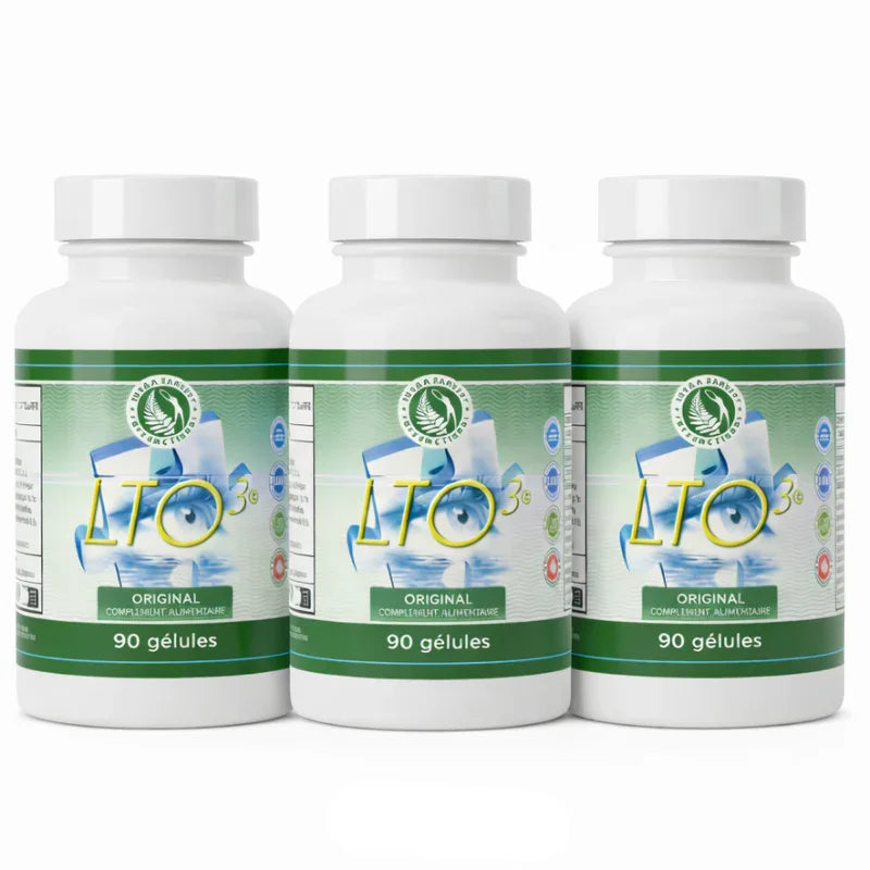Lot de 3 LTO3 Original 90 gélules, compléments alimentaires naturels chez Alazina