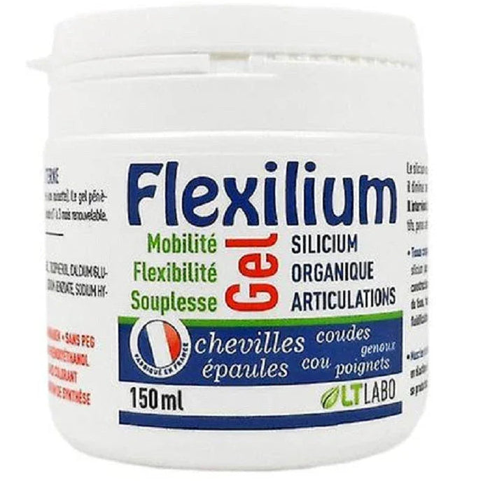 Pot de gel Flexilium 150 ml LT Labo, complément articulations, mobilité, vendu sur Alazina