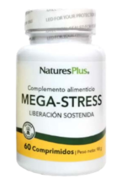 Natures Plus Mega-stress 60 Comprimes