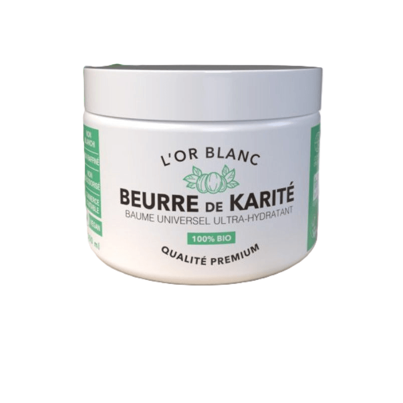 OKA Cosmétics L'Or Blanc 500ml -Beurre de Karité - ALAZINA