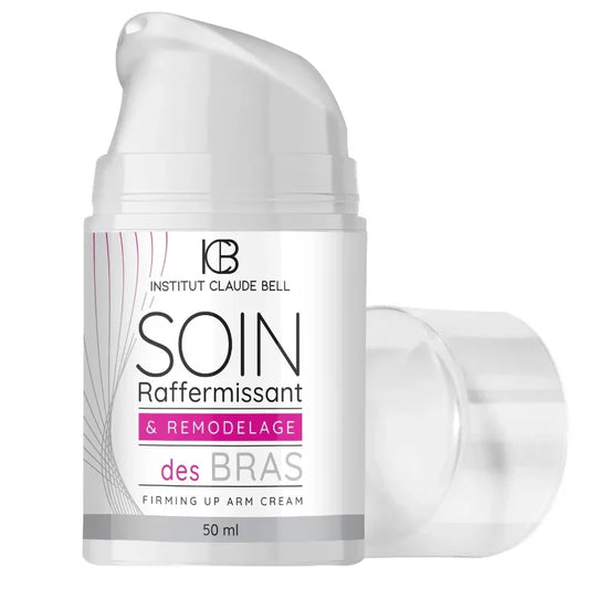Crème raffermissante bras Institut Claude Bell, soin naturel cosmétique Alazina, 50 ml