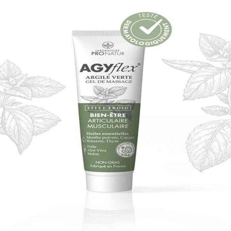 Argile verte Agyflex Pronatur 100 ml-Confort articulaire-Massage Musculaire - ALAZINA