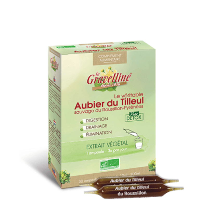 La Gravelline-Aubier du Tilleul -30 ampoules de 10 ml - ALAZINA