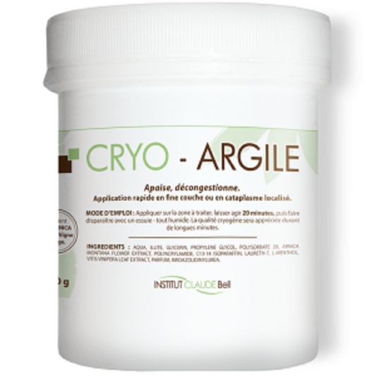 Institut Claude Bell Cryo Argile 250g Massage articulation - Beauty Care  Store