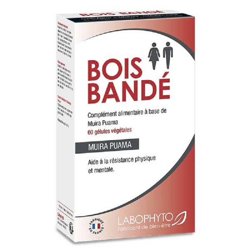 Labophyto Bois Bandé homme et femme 60 gélules muira puama - ALAZINA