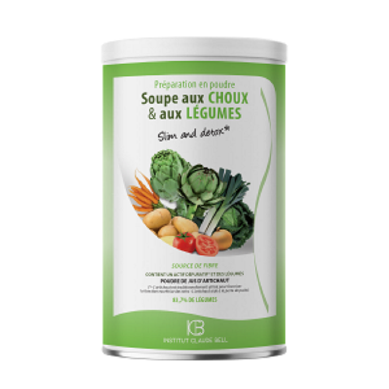 Institut Claude Bell Soupe aux choux et légumes-Soupe minceur 250 g - Beauty Care  Store