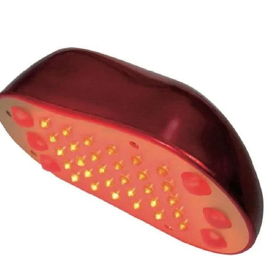 Appareil de massage rouge lumineux, accessoire bien-être Alazina, cosmétiques naturels.