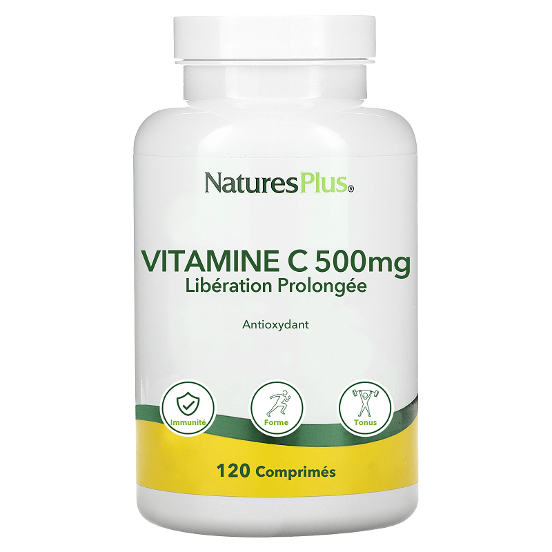 Natures Plus Vitamine C 500mg 120 comprimés - ALAZINA