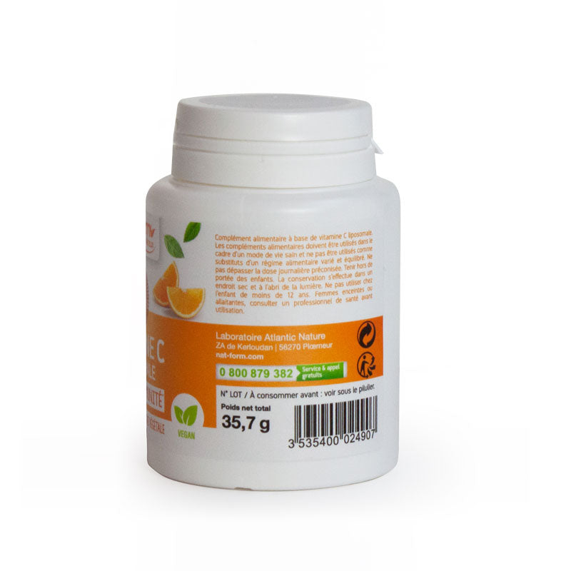 Nat & Form Vitamines C Liposomales 60 gélules - Beauty Care  Store